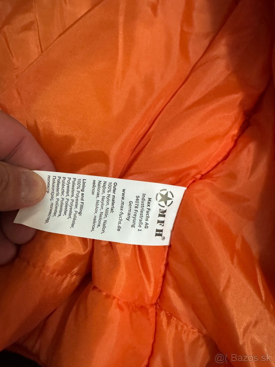 Bomber MFH MA1 pilot bunda, olivová - 3