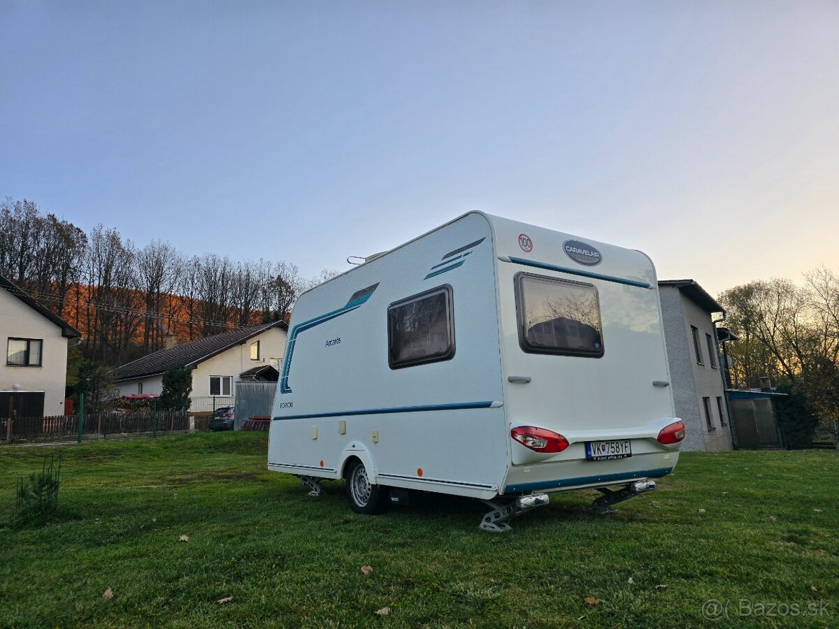 Caravelair 2018 4miestny Mover ,klimatizácia,markíza,solár