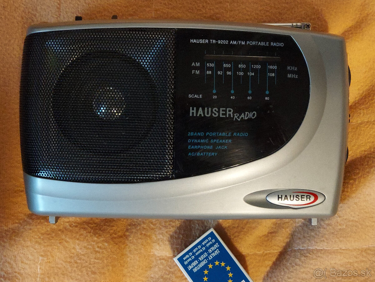 Predám rádioa HAUSER - 3