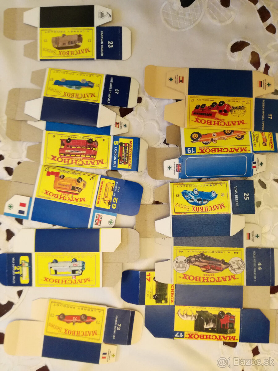 prazdne krabičky MATCHBOX - 3