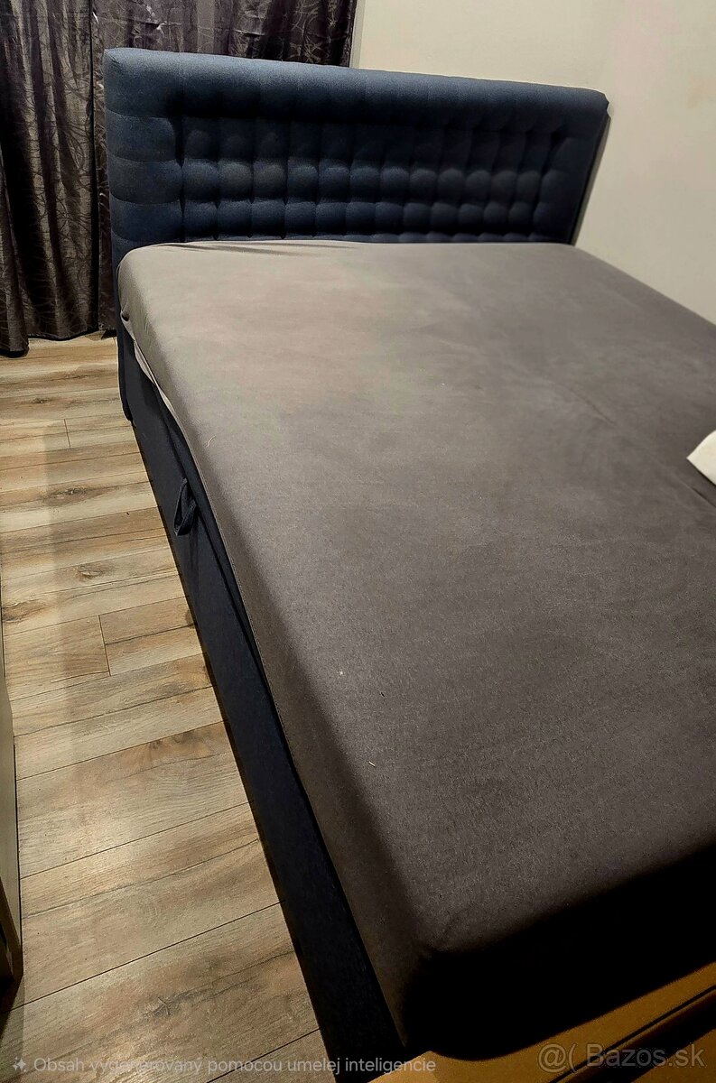 Predám boxspringovú posteľ 200x200 cm - 3