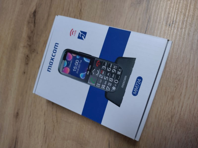 NOVY stolovy telefon Maxcom MM724 4G nielen pre seniora - 3