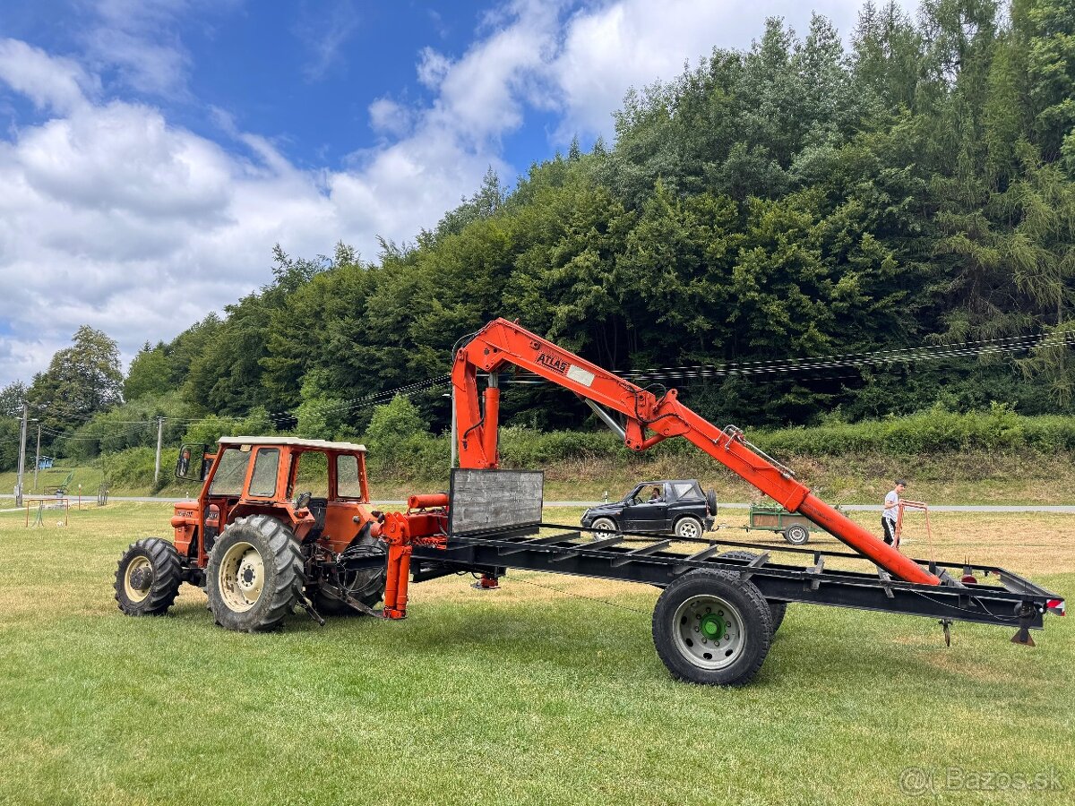 Príves s hydraulickou rukou Atlas 4002 - 3