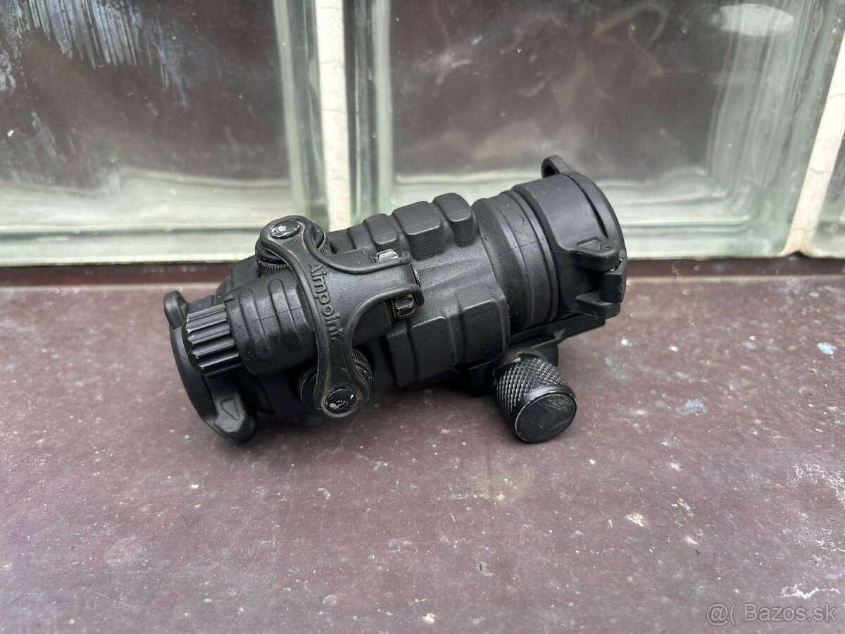 Aimpoint CompM3 kolimátor 2MOA + rychlomontaz Aimpoint QRP3 - 3