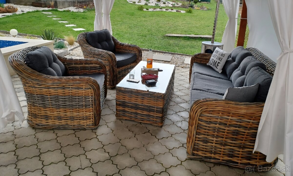 Ratanová súprava - 3