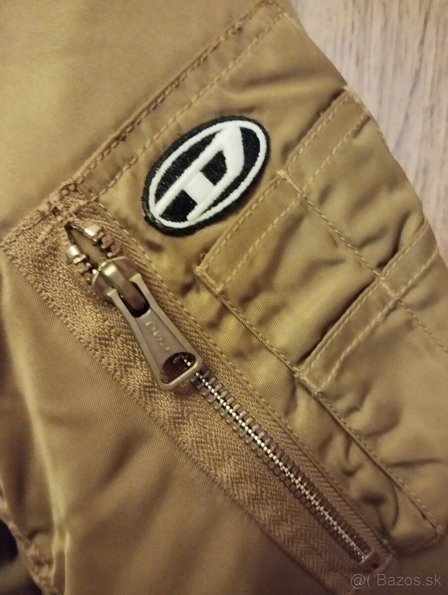 Predám bombera bunda DIESEL J-Fighters - 3