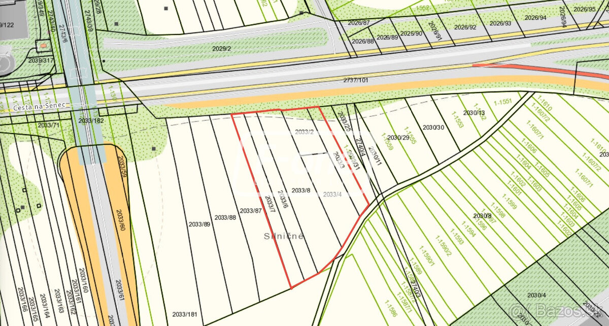 PREDAJ – POZEMOK, 7213 m2, CESTA NA SENEC - 3