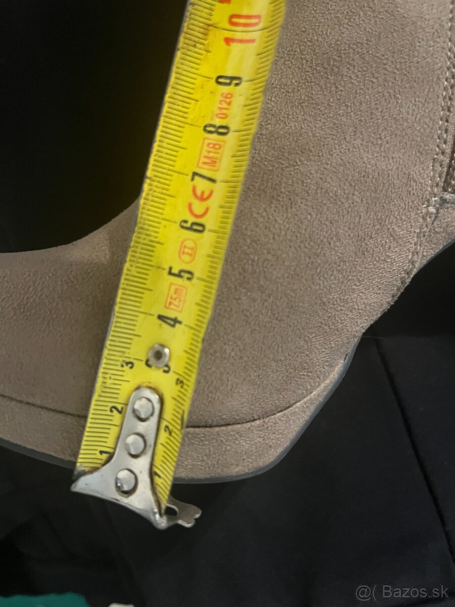 SEMISOVE CIZMY KOTNIKOVE NOVE 39 - 3