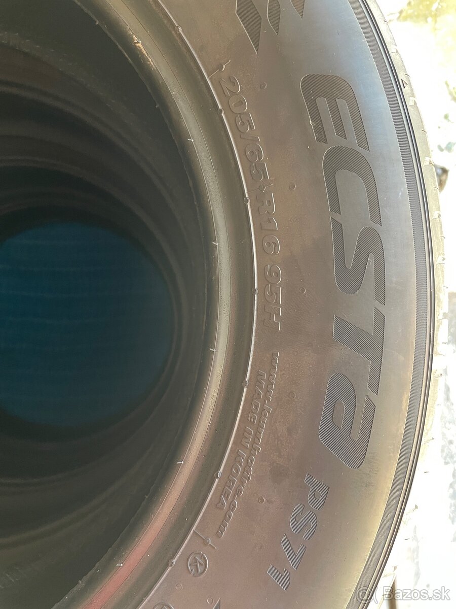 Letne Kumho Ecsta 205/65 R16 95H DOT3023, 304 - 3