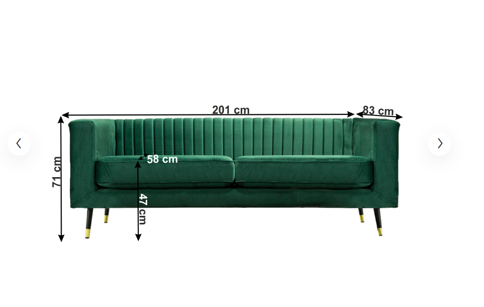Gauč SOMY 3 kondela za polovicu - 3