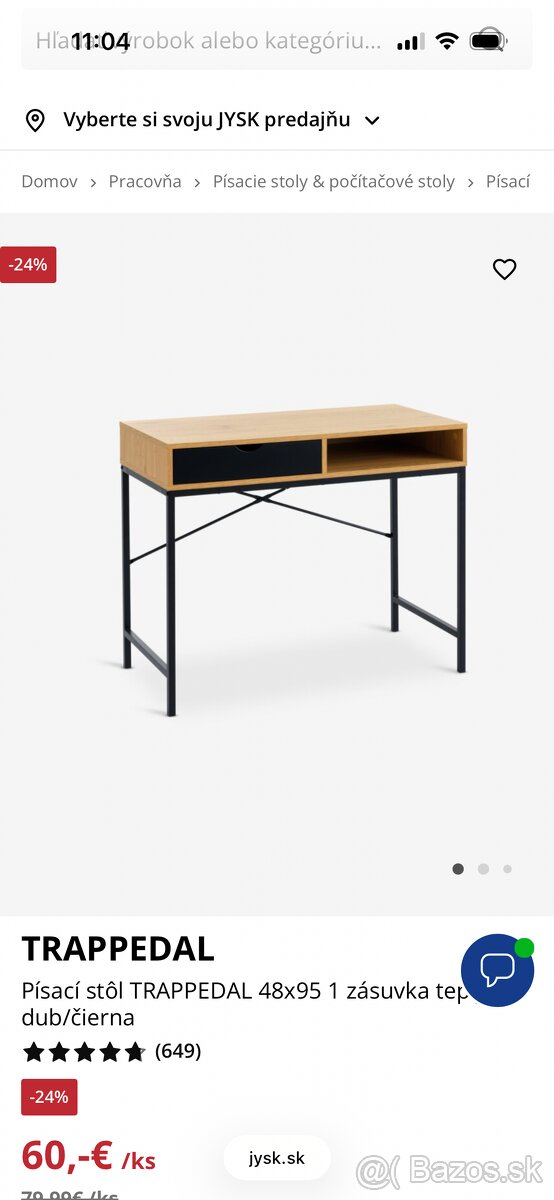 Trappedal prac.stolík - 3