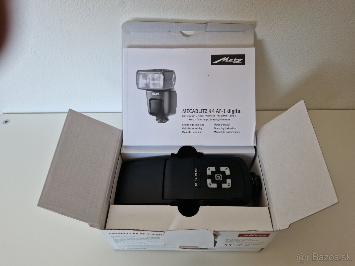 Blesk Metz Mecablitz 44 AF-1 digital pre Nikon - 3