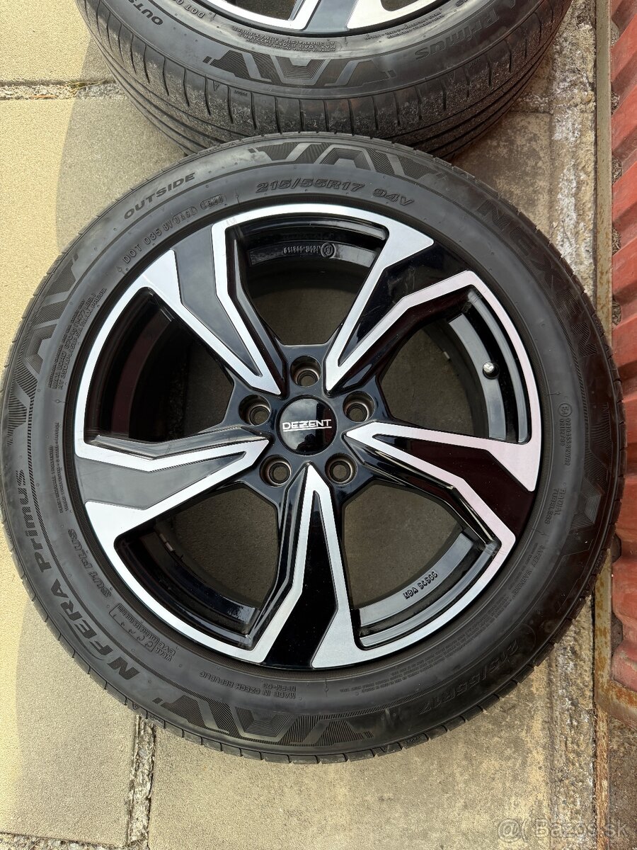 Dezent r17 pneu 215/55 letné - 3