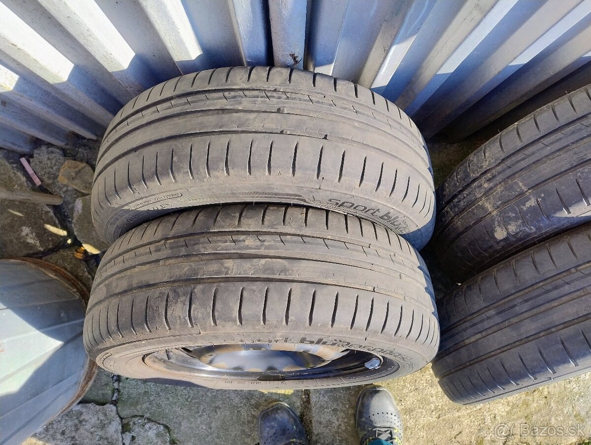 Predám sadu letných pneumatík 185/65R15 s diskami - 3