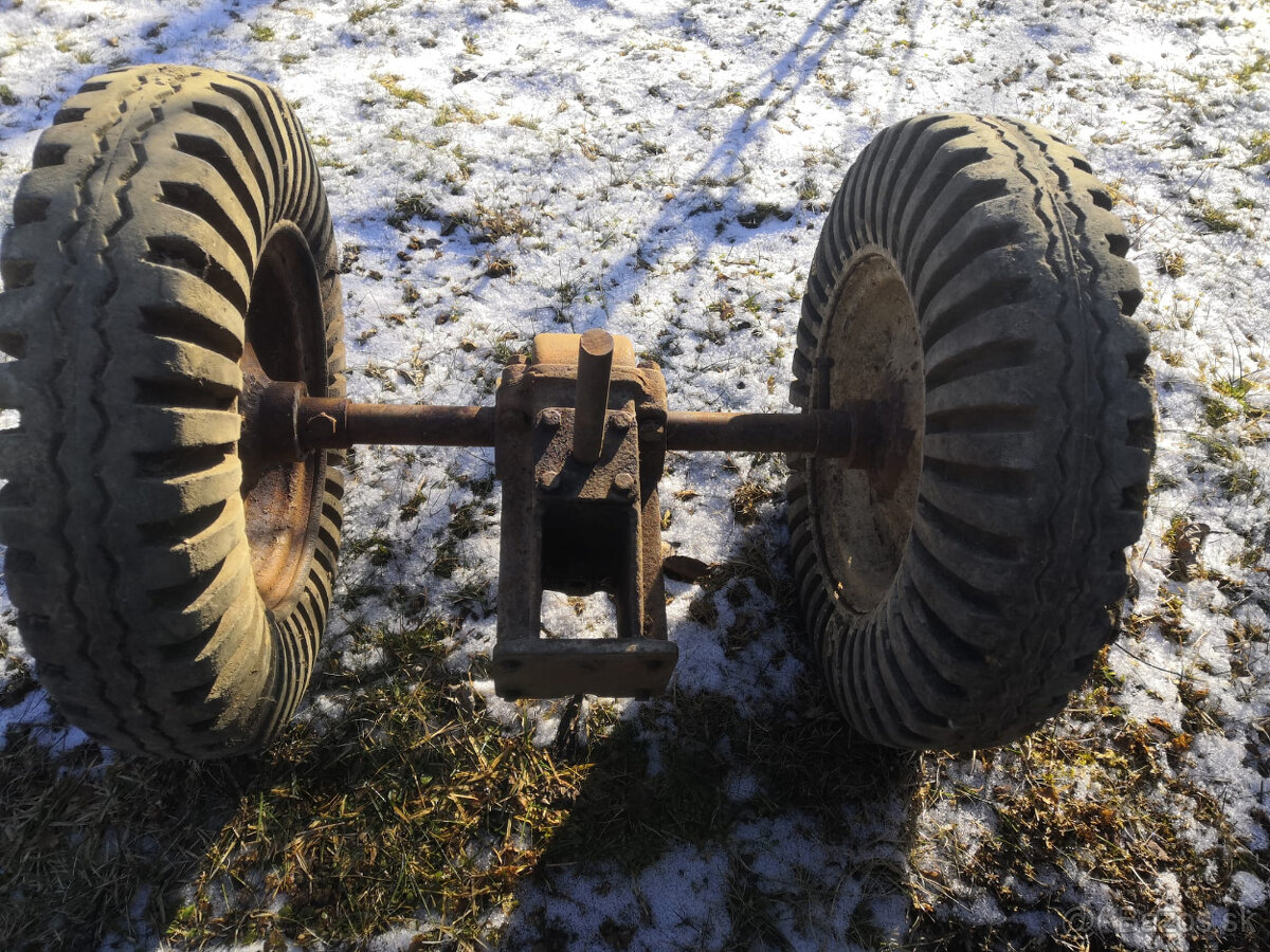 Predam kolesa na malotraktor s prevodovkou - 3