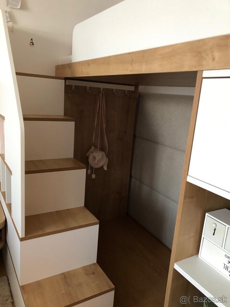 Detská vysoká posteľ - 3