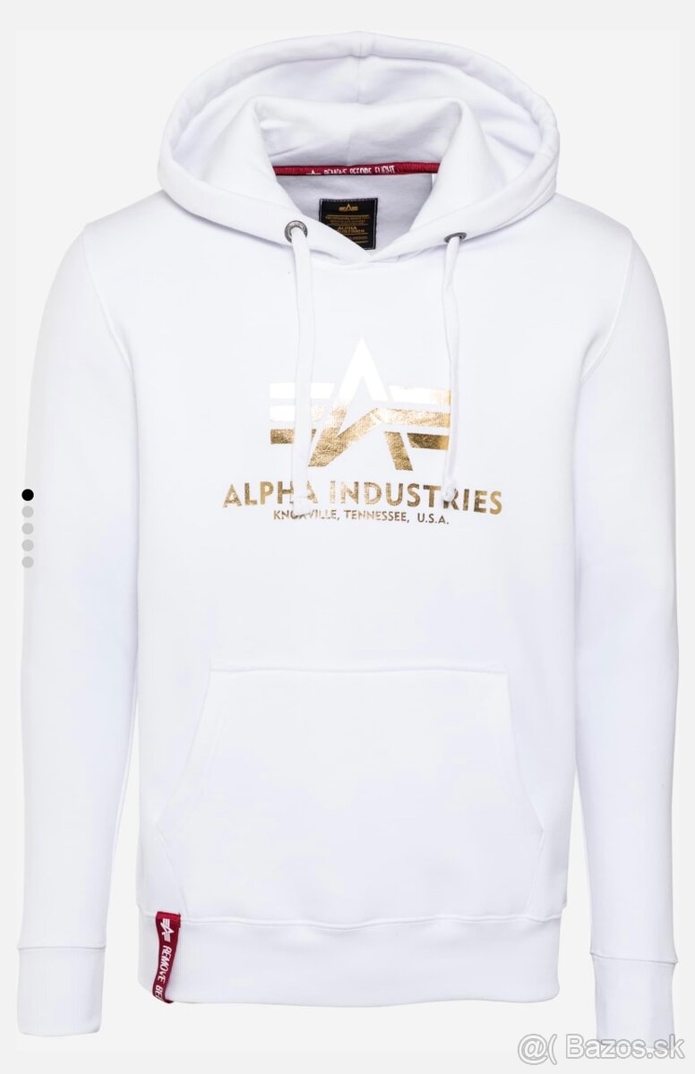 Pánske mikiny zn. Alpha Industries velkosť L (nové,zabalené) - 3