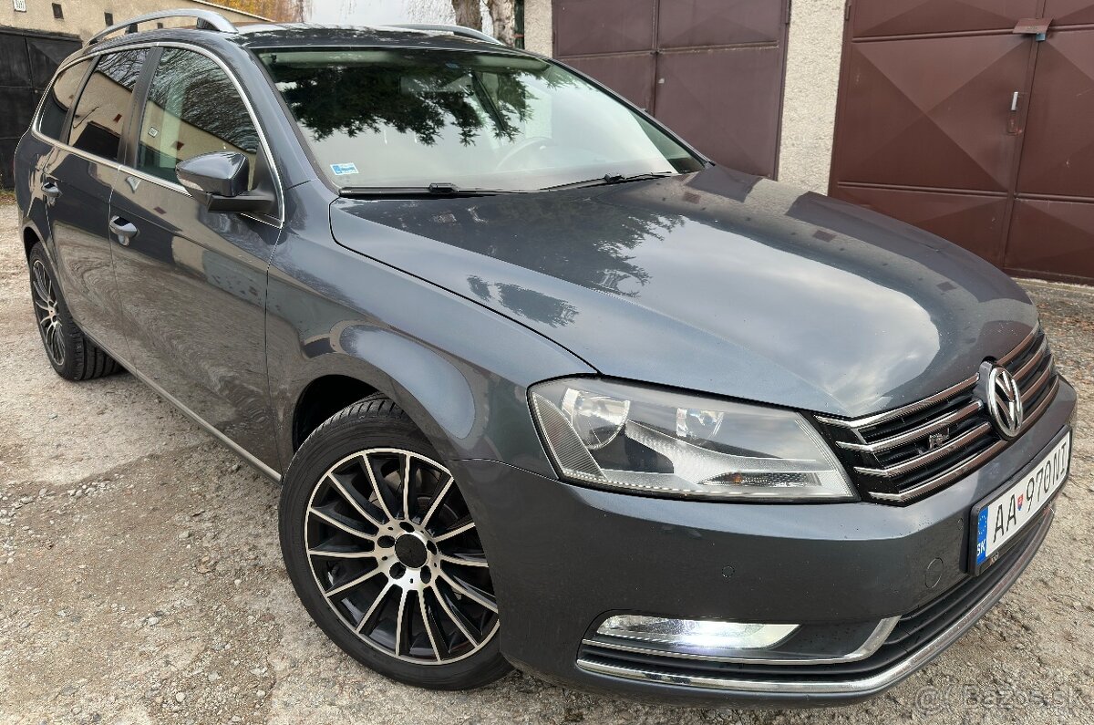 VW Passat B7 Variant 12/2013 1.6 TDi 77kw 7.st.AT NOVÁ TK/EK - 3