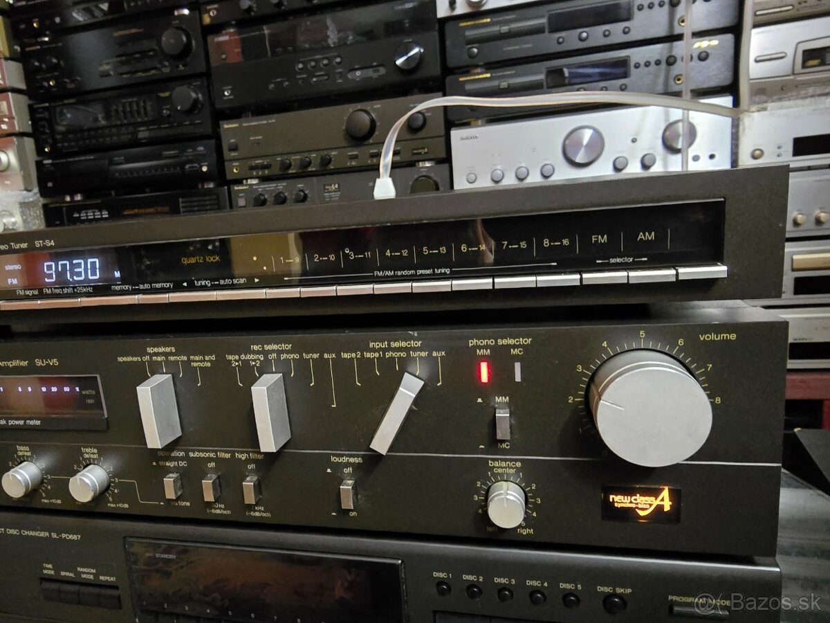 Technics SU-V5 +ST-S4 zosilňovač a tuner - 3