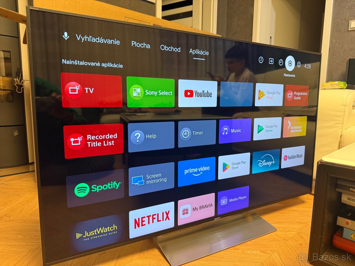 TV smart SONY KD-55XE9005 android TV HDR,kodi… - 3