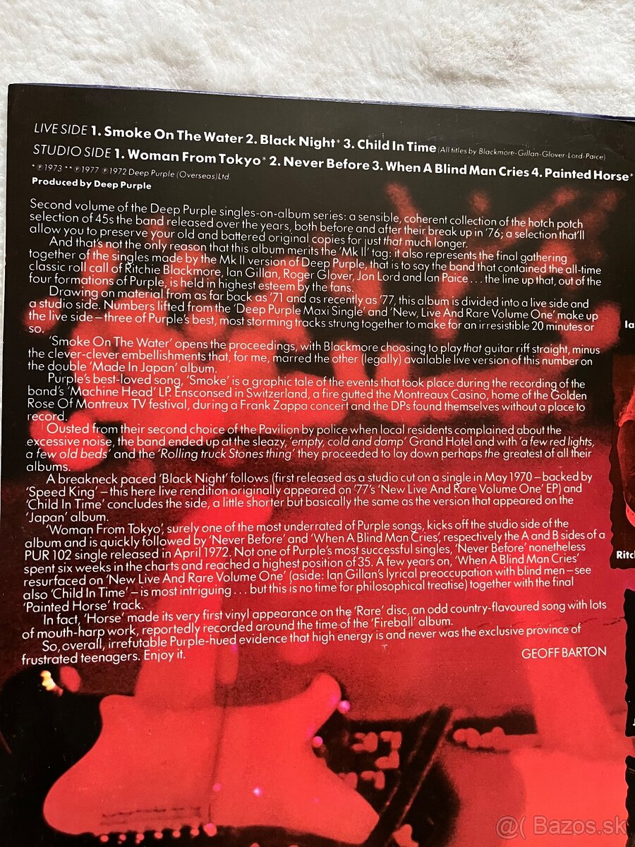 Deep Purple vinyl - 3