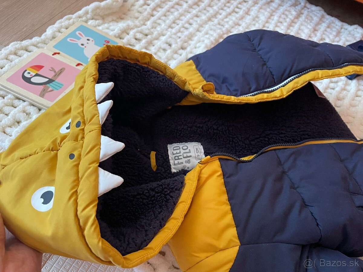 Zimna zateplena bunda vel. 80 - 3