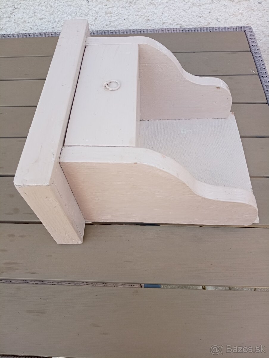 Biela skrinka so šuflíkom - 3