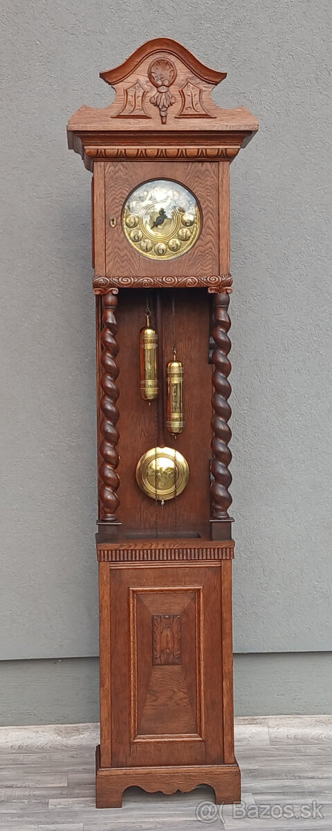 Hodiny podlahové starožitné. - 3