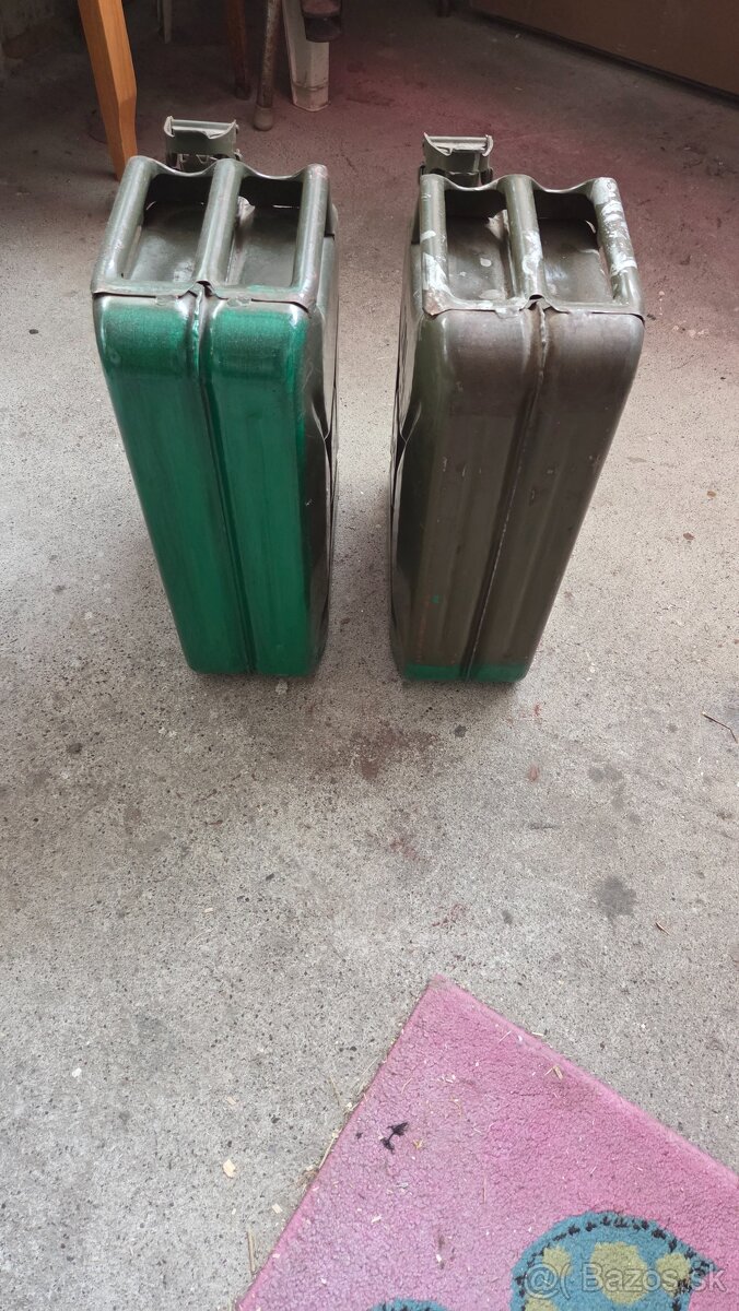 Plechové bandasky 20 l - 3