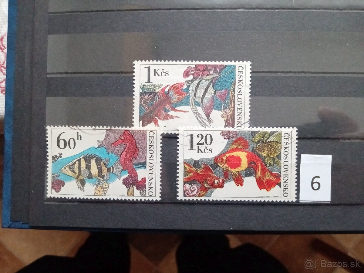 Poštové známky č.433 - ČESKOSLOVENSKO - 20 sérií - 3