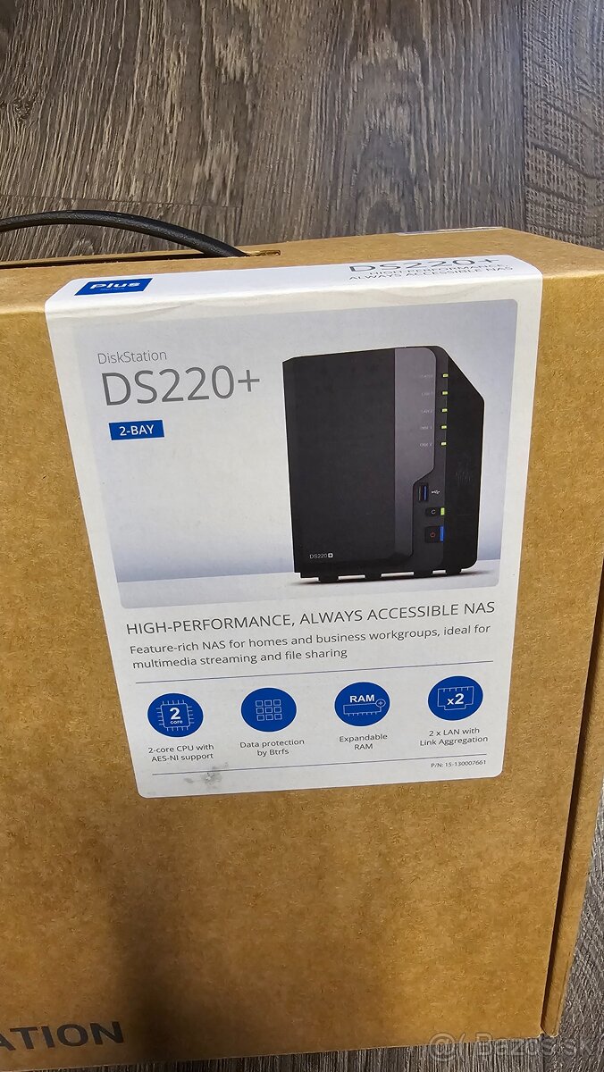 Synology DiskStation DS220+ NAS (bez diskov) - 3