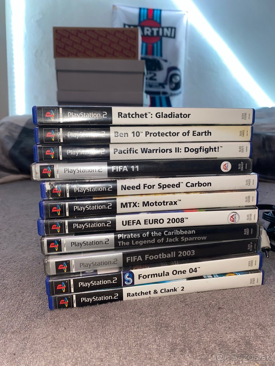 Predám PlayStation 2 - 3