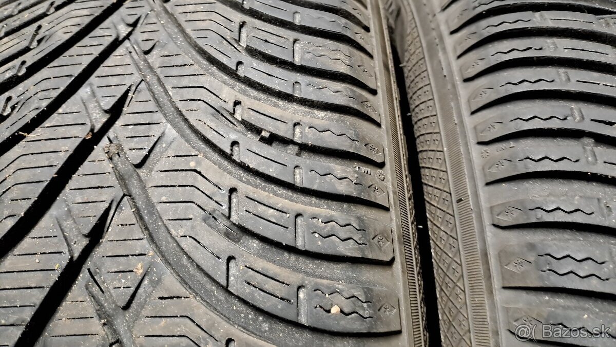 Predám 4ks jazdené zimné 215/60r17-96H Kléber - 3