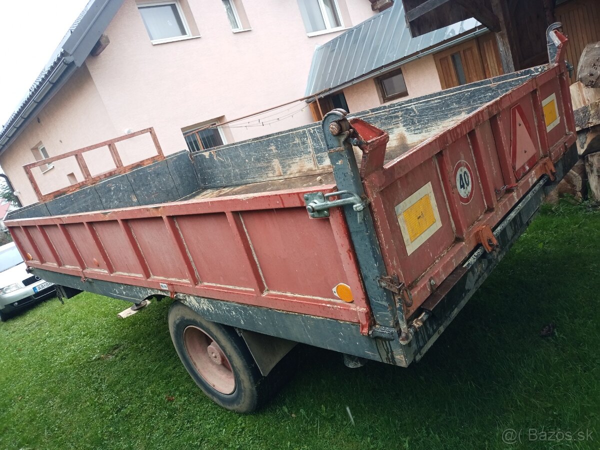 Vlečka 8t trojsklapač - 3