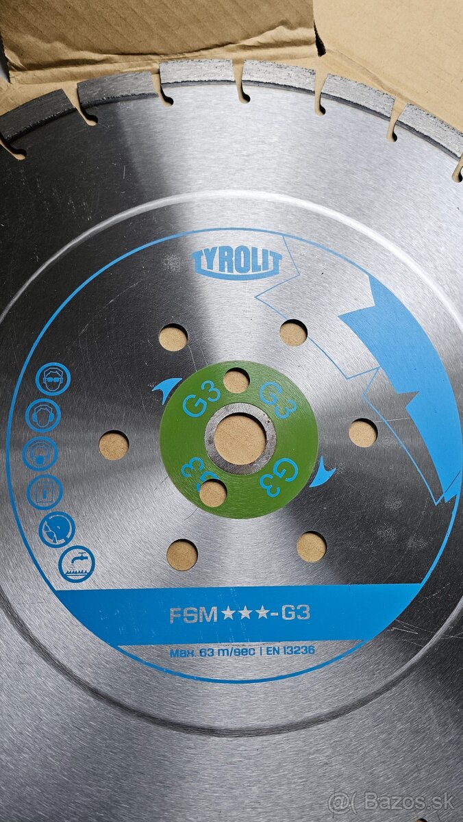 Rezny kotuc na beton TYROLIT,CEDIMA 400mm - 3