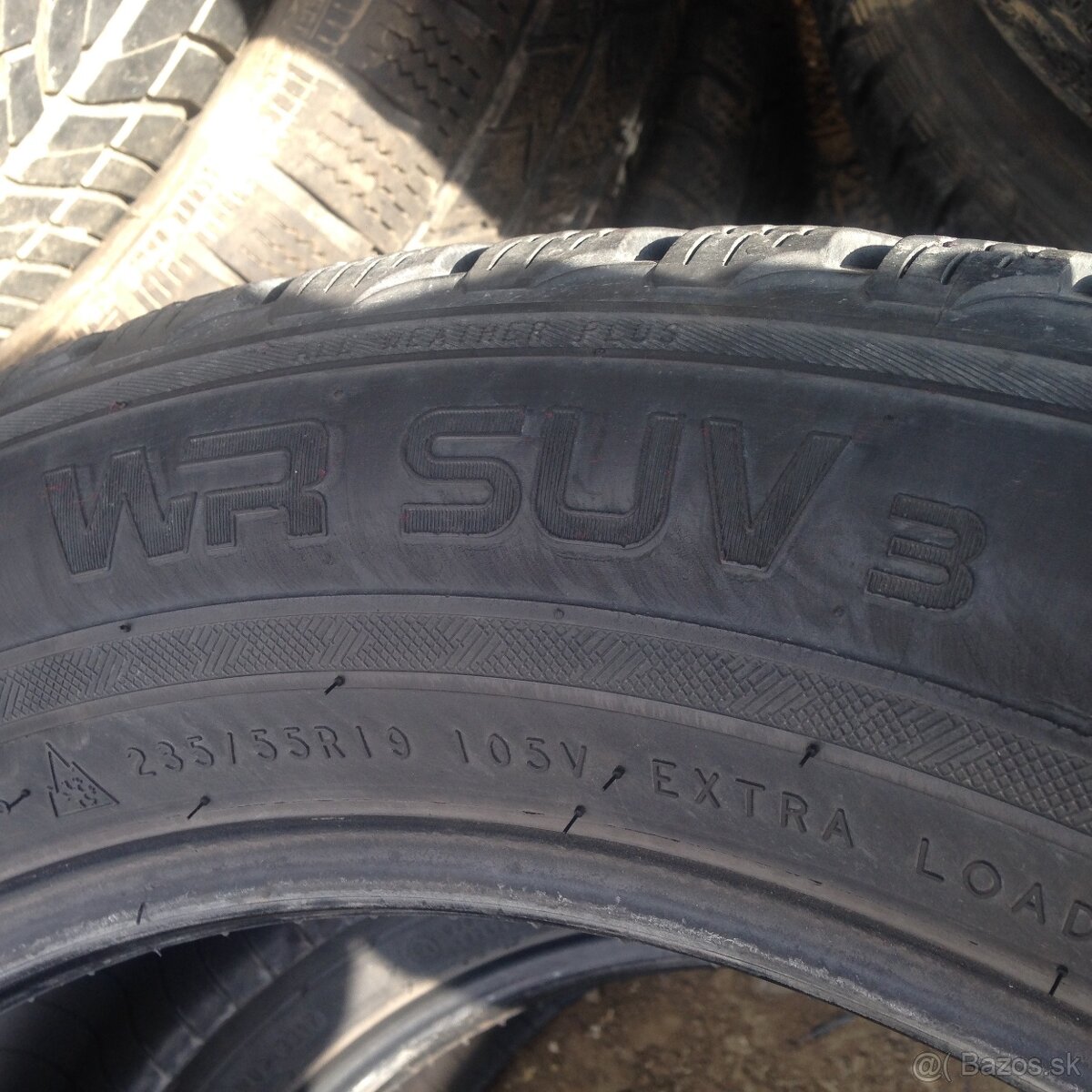 Predám zimné Pneu 235/55r19 6/6.5mm - 3