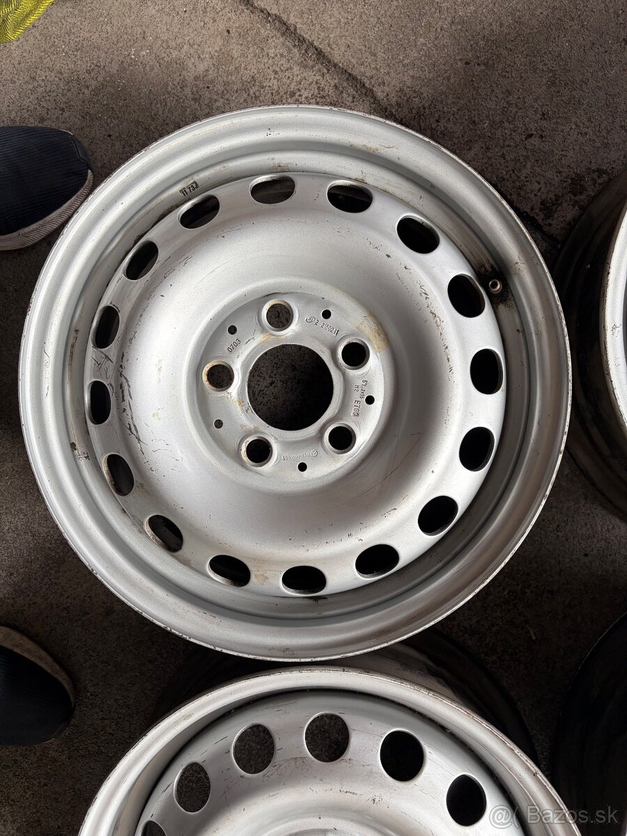 Original ocelove disky MERCEDES R15 - 3