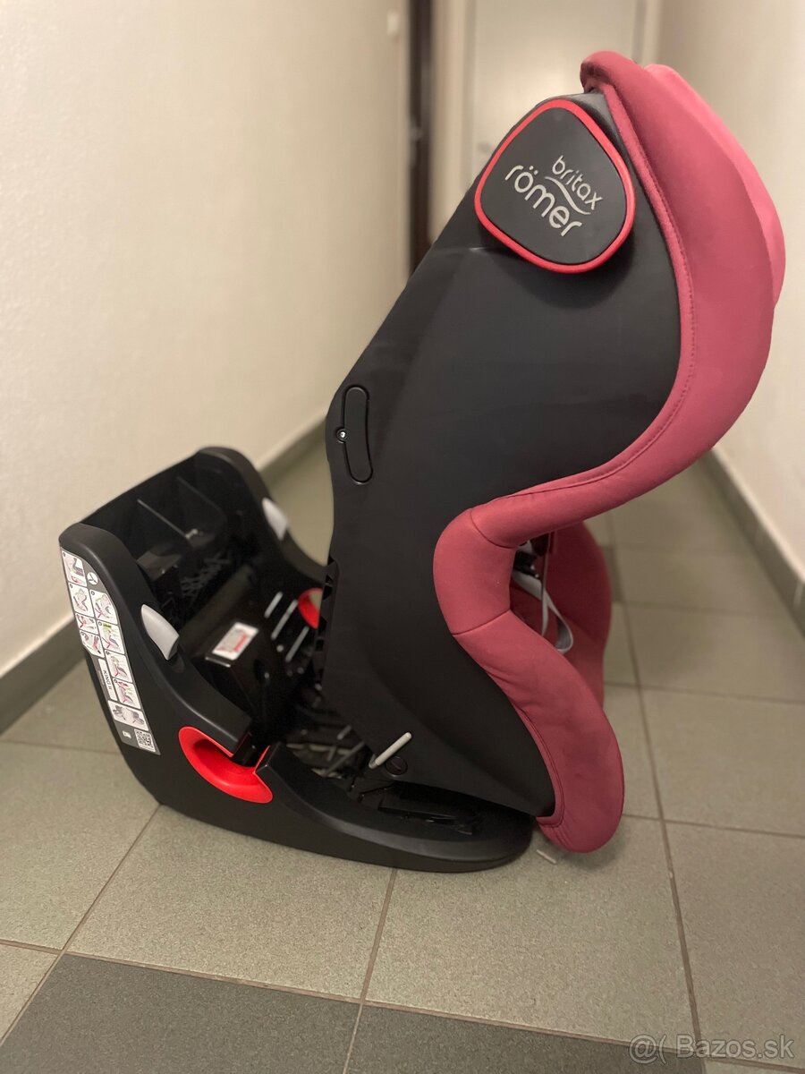 Detská autosedačka Romer Black Series King II 9-18 kg - 3