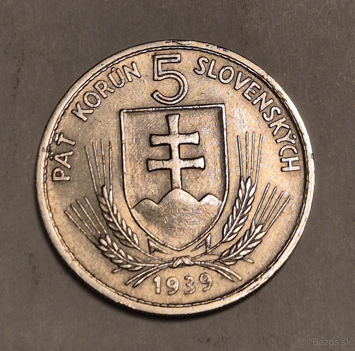 5 KS 1939, Hlinka, Slovenský štát - 3