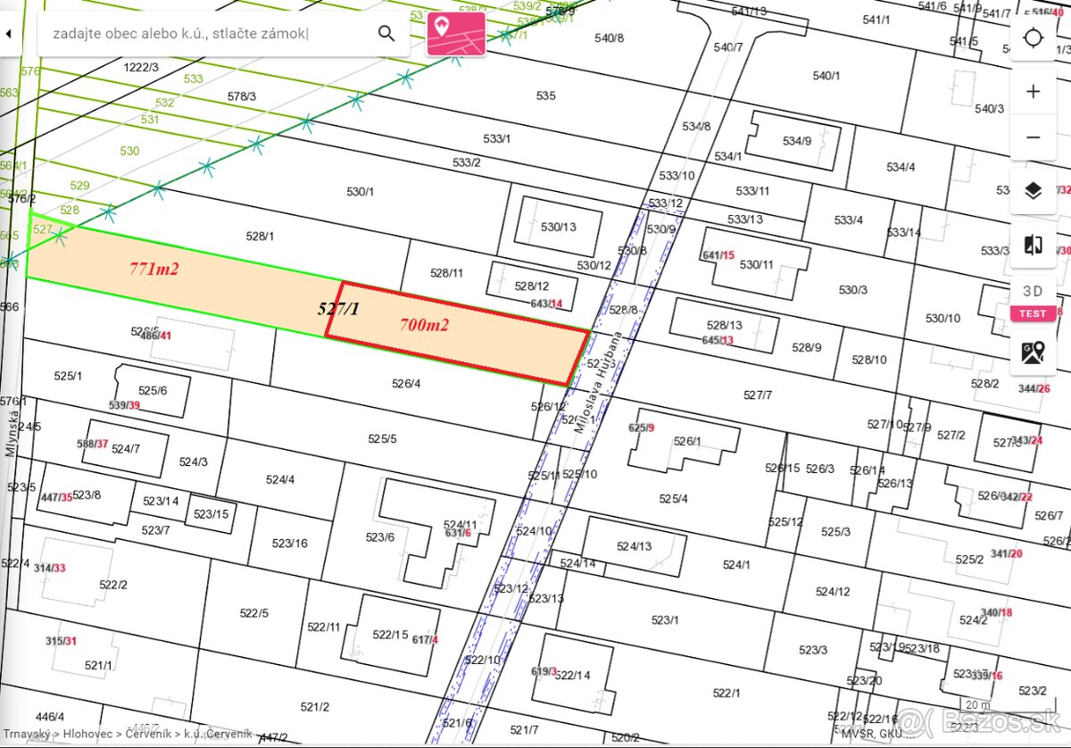 Pozemok určený na výstavbu rodinného domu - 3