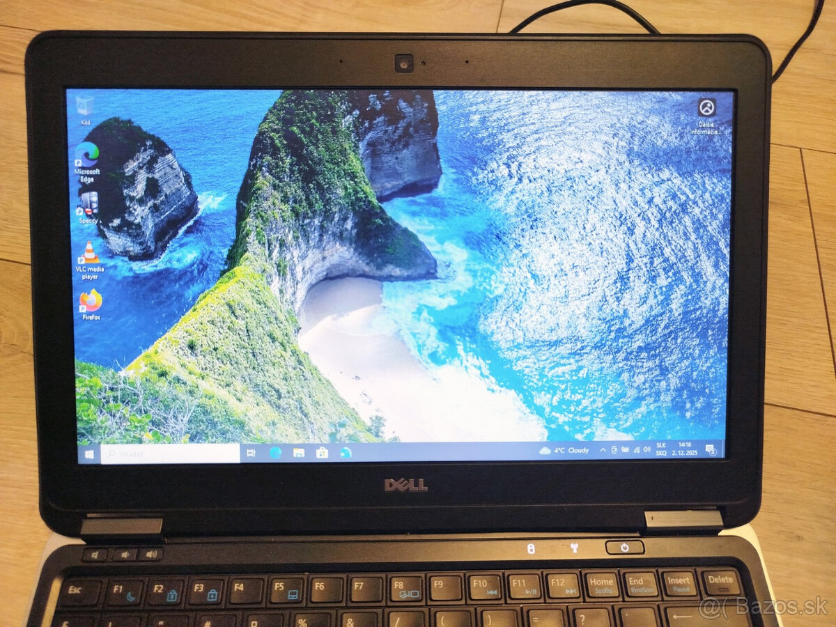 notebook Dell E7240 - 12.5", Core i5-4300u, 8GB, SSD, Win 1 - 3