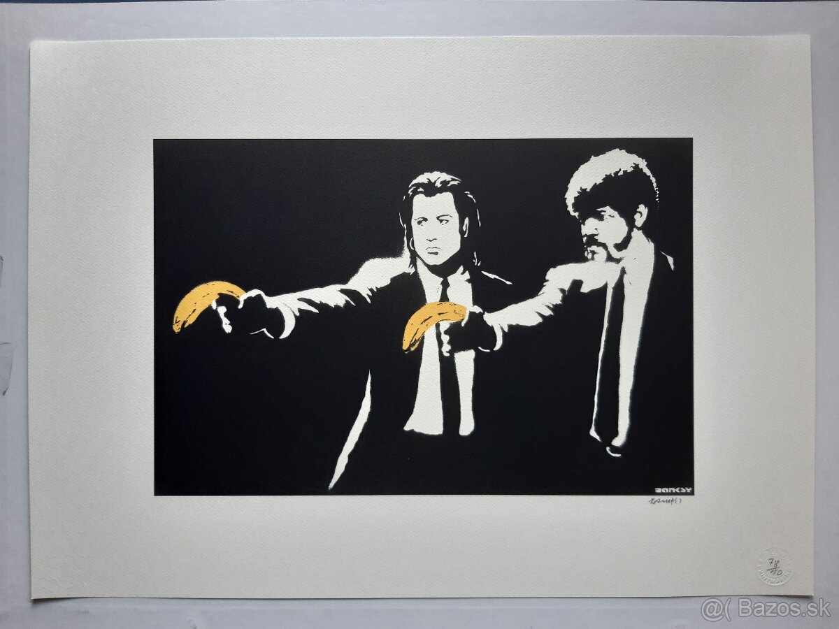 BANKSY - PULP FICTION - - 3