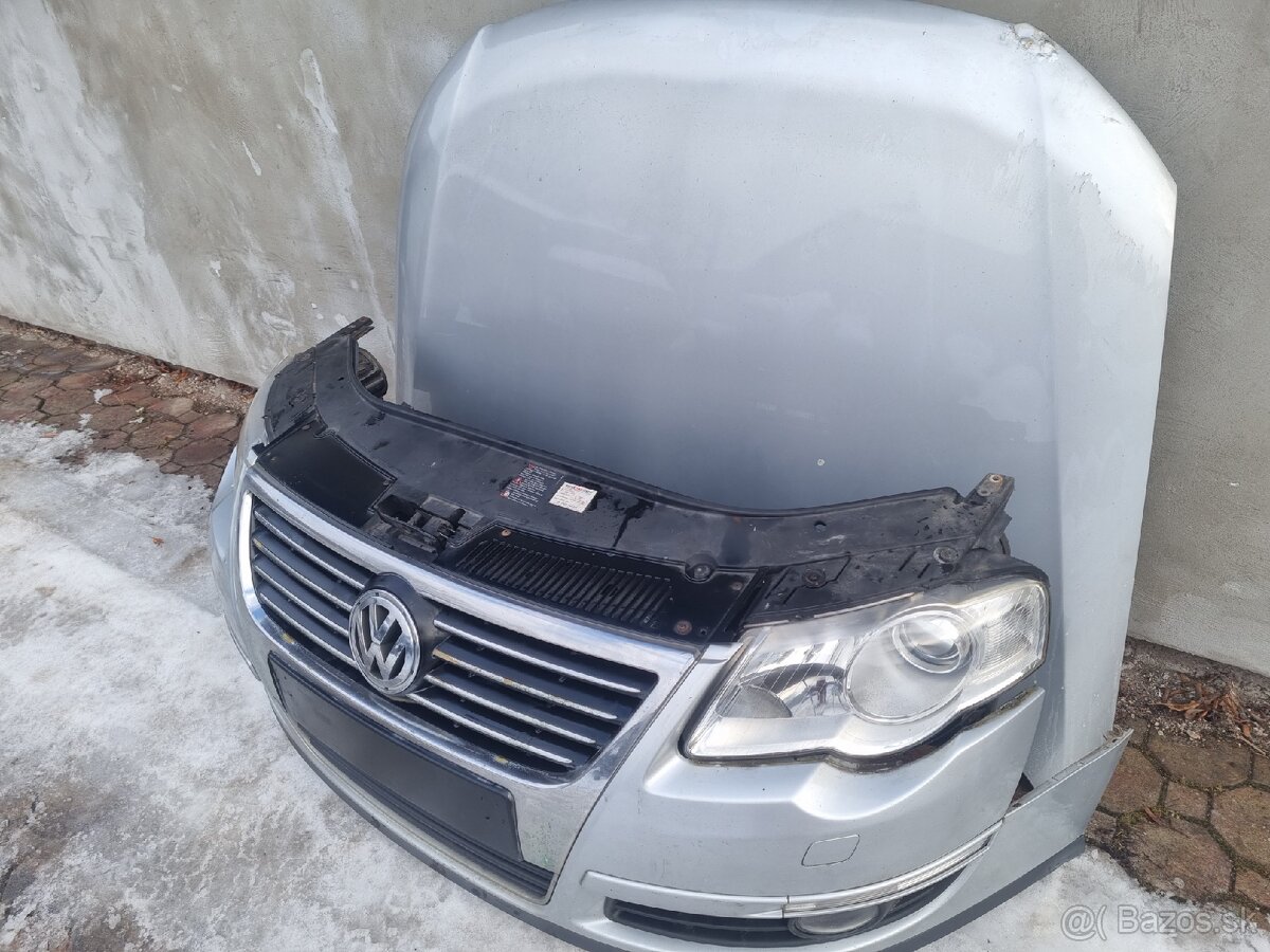 Passat B6 Predok Predný nárazník svetlá kapota - 3