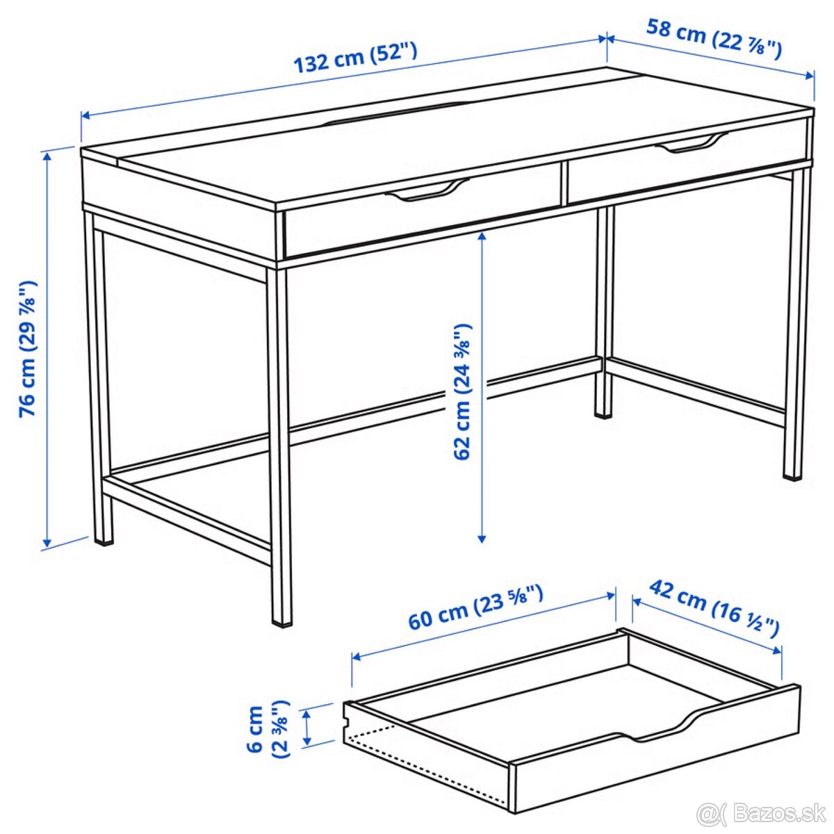 2 kancelarske stoly Alex - 3