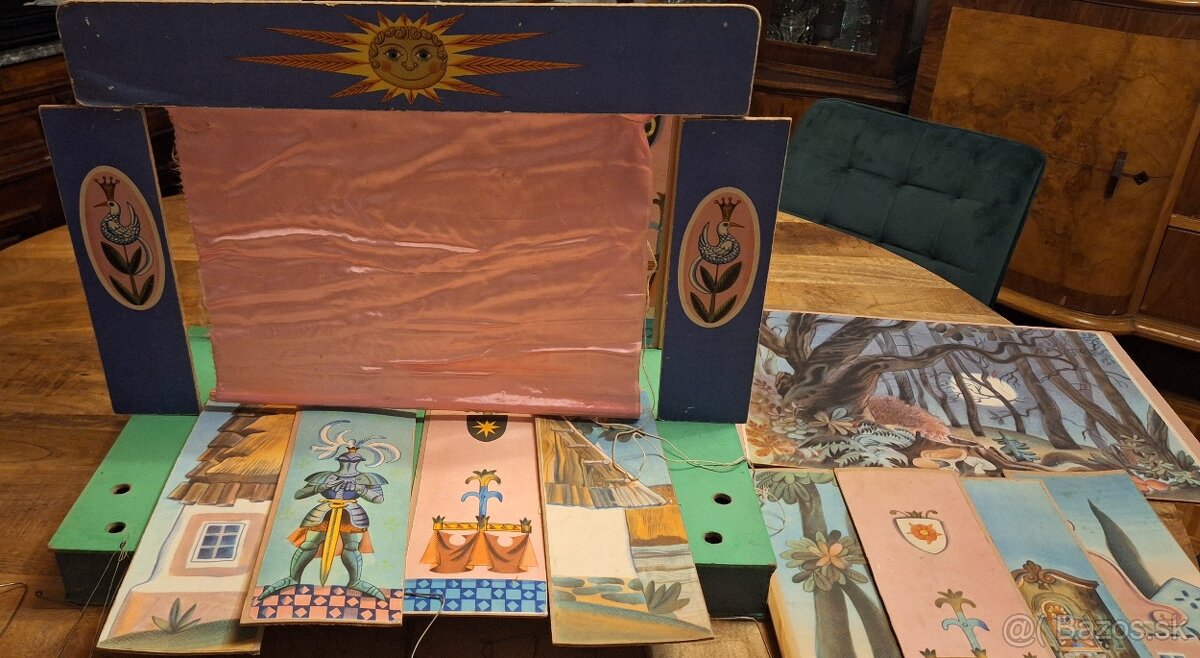 Retro bábkové divadlo 80 -roky - 3