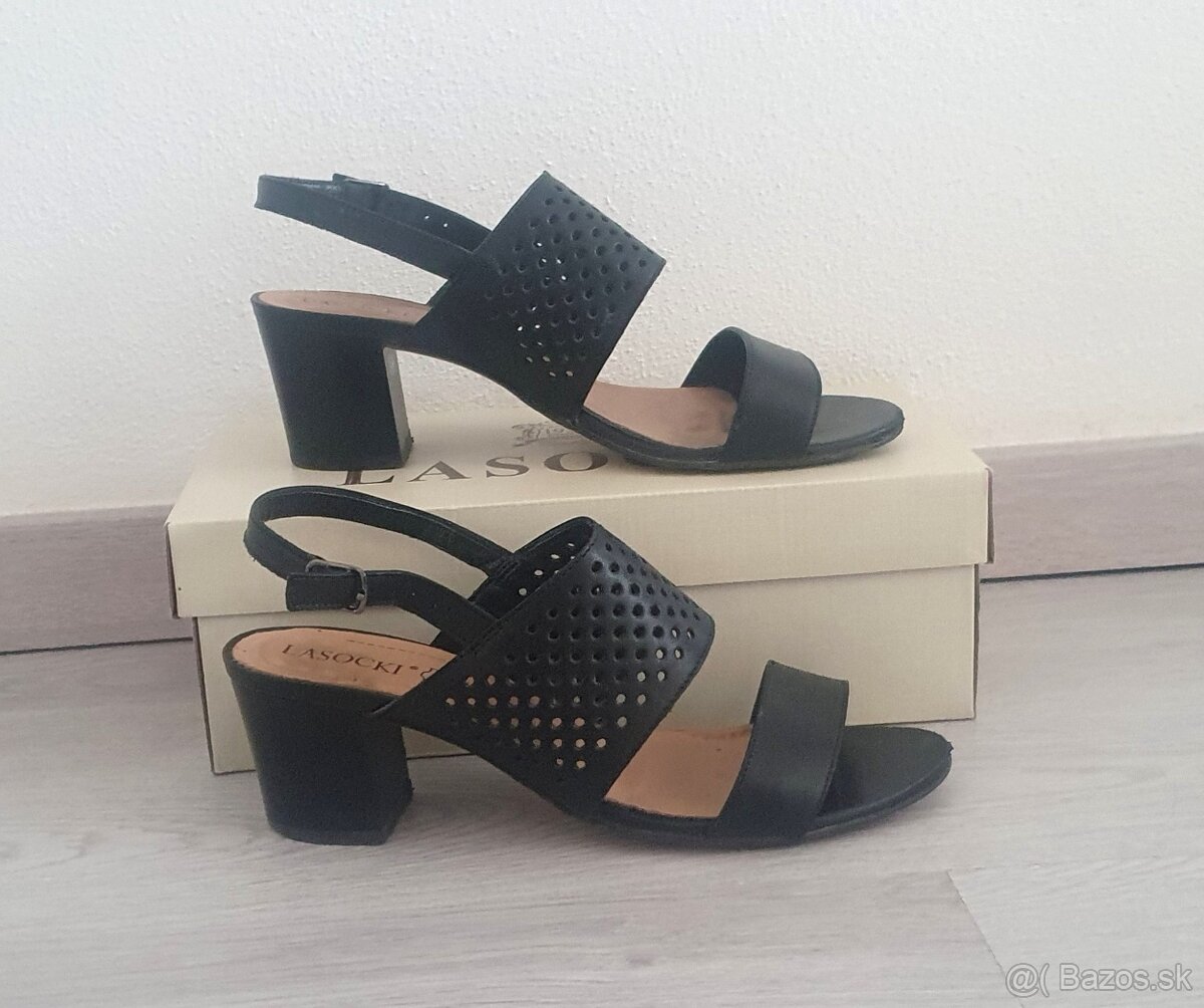 Kožené sandále Lasocki v.40 - 3