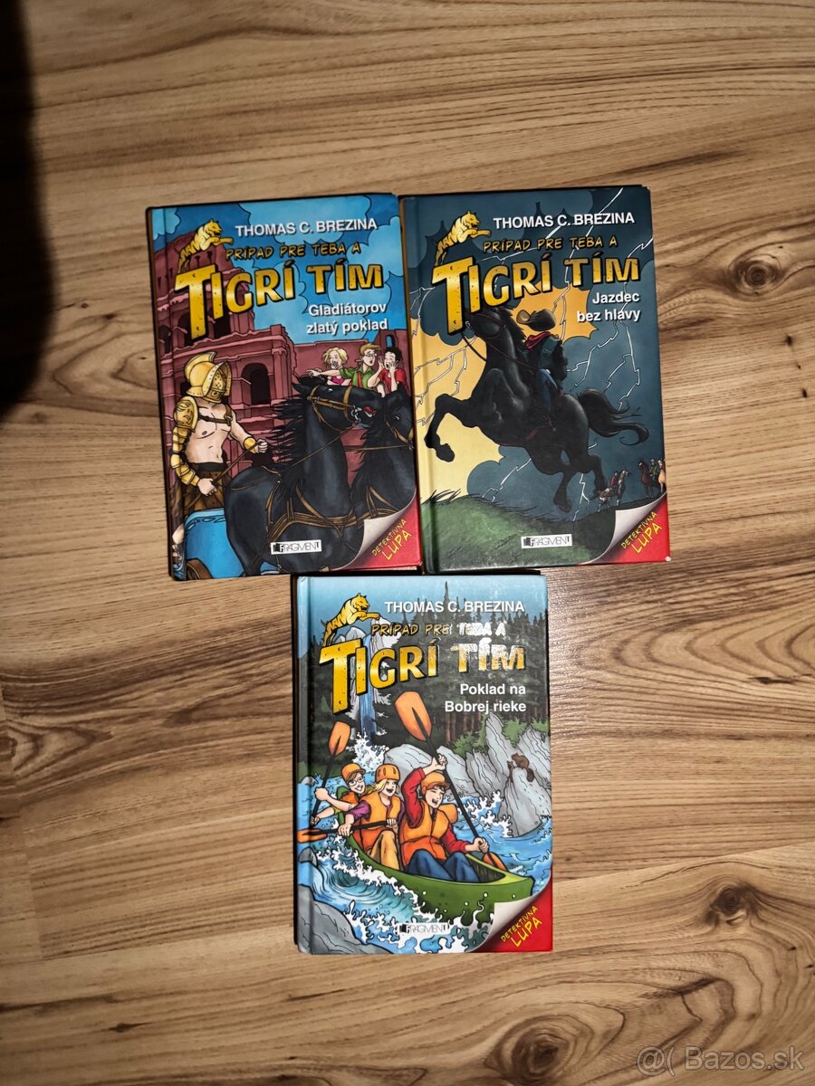 Knihy zo série Tigrí Tím - 3