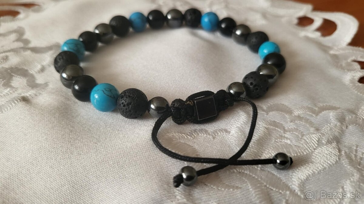 Pánsky náramok tyrkys - 3