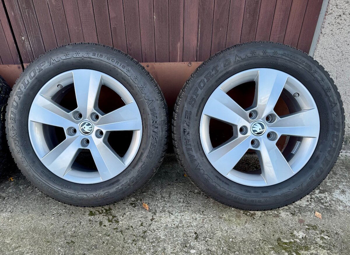 originální ALU kolesá škoda orion 5x112 - 3