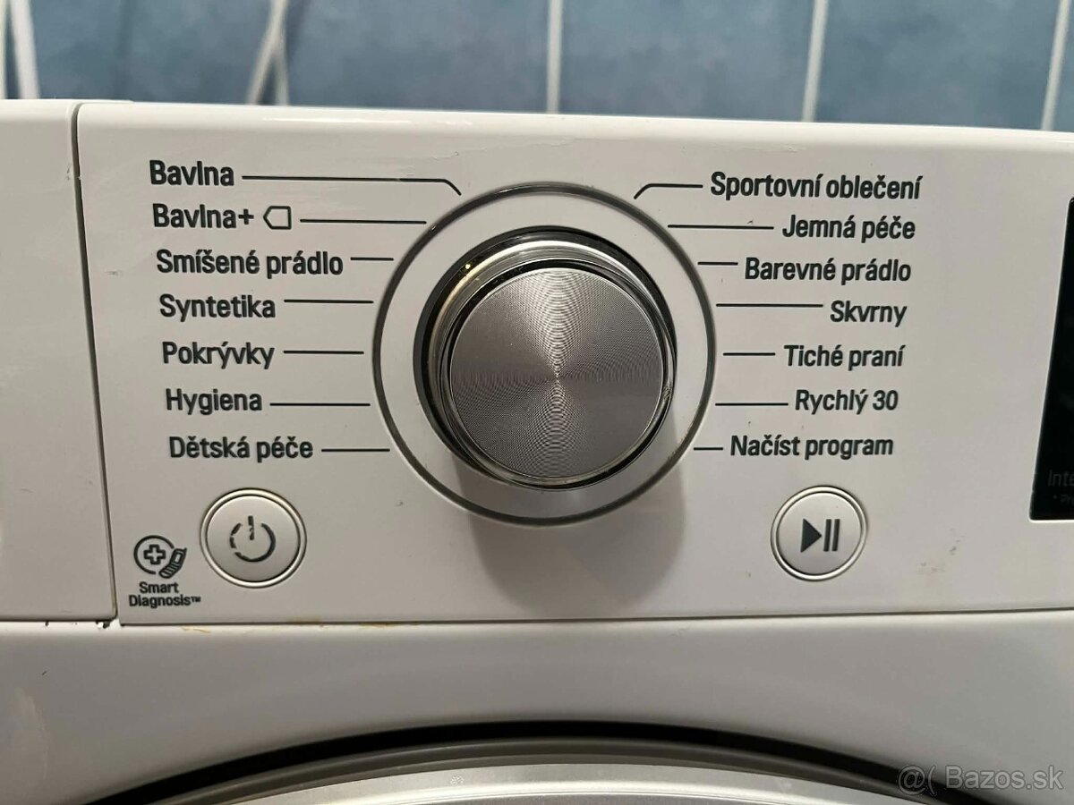 Predám: Slim práčka LG F60J5WN4W (Inverter Motor, 6,5kg) - 3